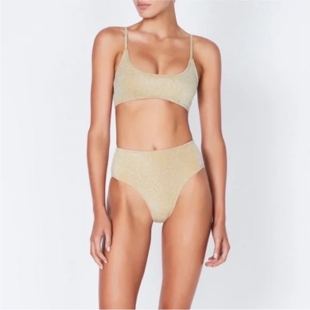 Triangl Swimwear Gold Bikini